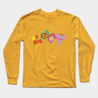 One banana, two banana, three banana, four. Long Sleeve T-Shirt